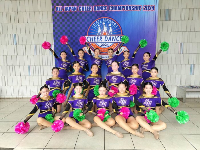 中高チア部】ALL JAPAN CHEER DANCE CHAMPIONSHIP2024 関東予選に出場